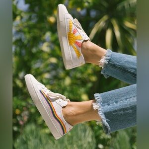 Soludos Original Ibiza sneaker - rainbow wave sneaker size 9.5 - new in box!